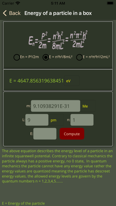 Fisika - Physics app Screenshot