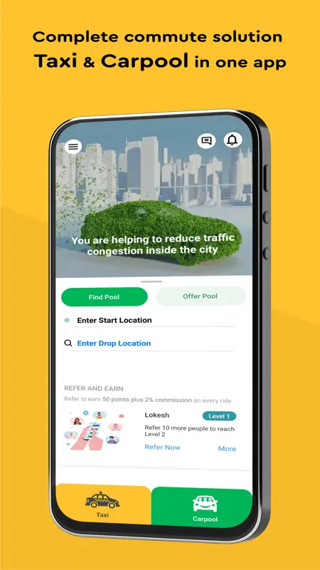 Quick Ride- Cab Taxi & Carpool screenshot 1 of 8