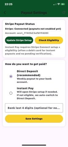 GoGoLiberty Driver iPhone screenshot