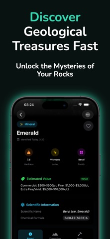 Rock Identifier Crystal ID screenshot
