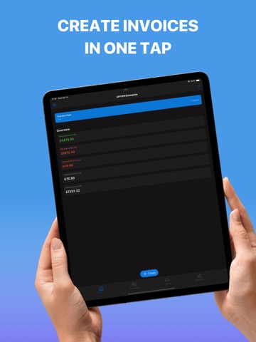 Invoice UP:  invoice maker iPad screenshot