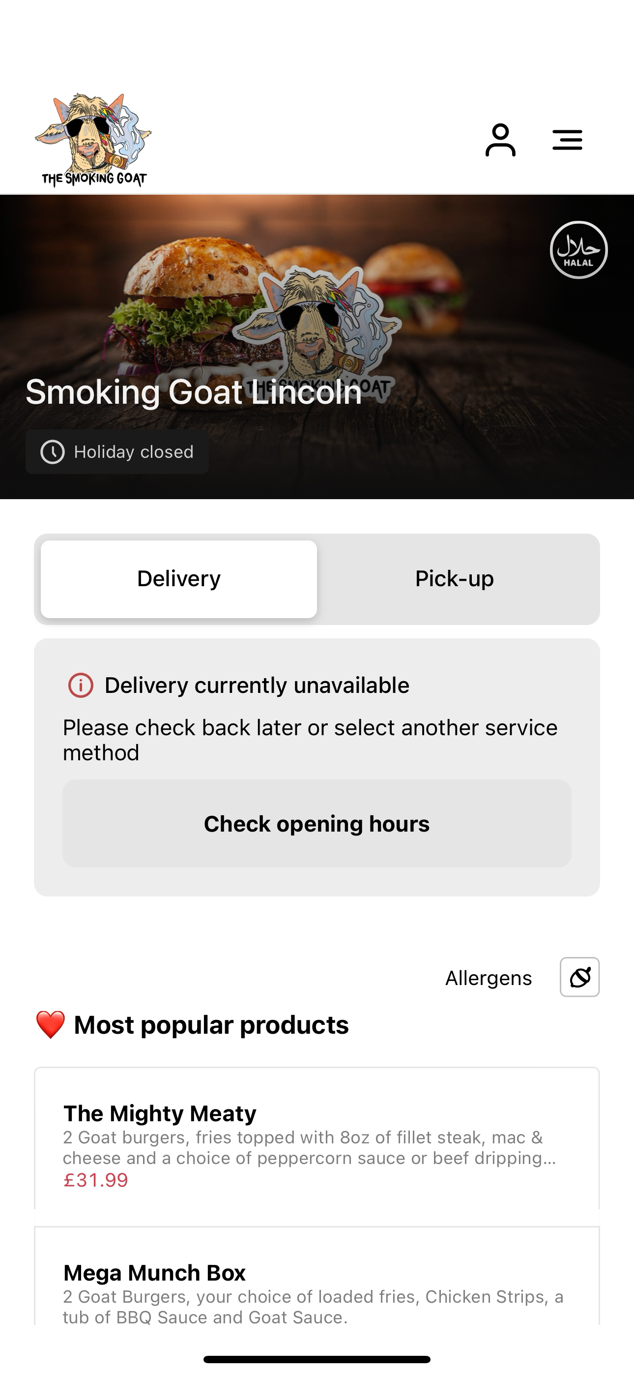 Smoking Goat Lincoln