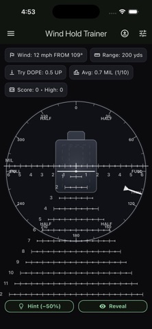 Impact Ballistic App screenshot
