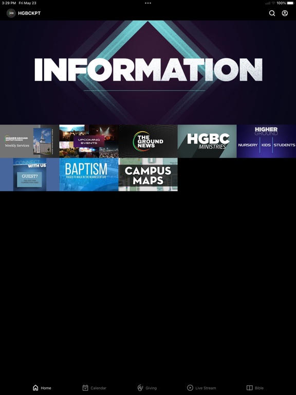 Screenshot #4 pour Higher Ground Baptist Church