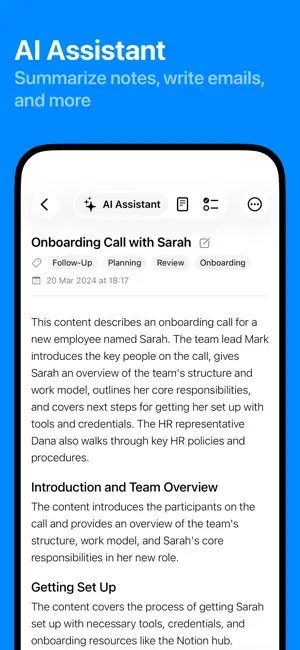 AI Meeting Notes - Tablo screenshot 3