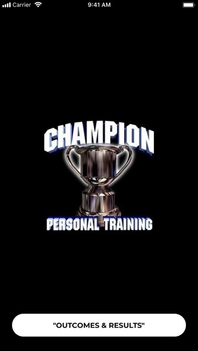 Champion Personal Training Screenshot