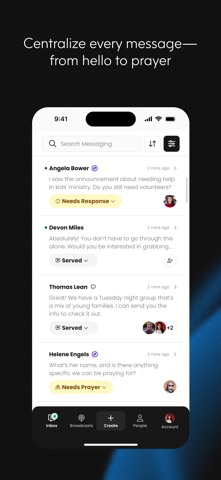 Gloo Messaging Screenshot 1 of 3