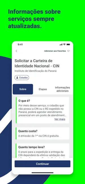 Poupatempo Paraná screenshot 2
