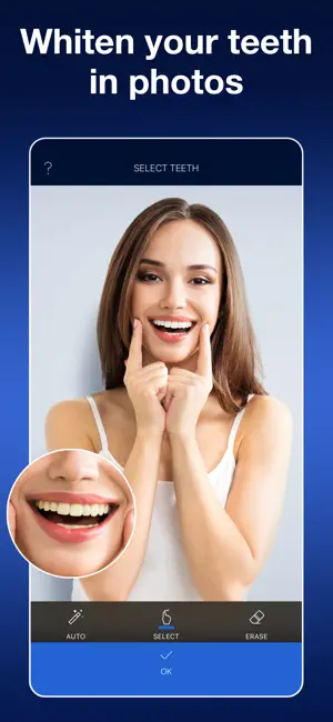 Teeth Whitener: AI Photo Edit screenshot 1