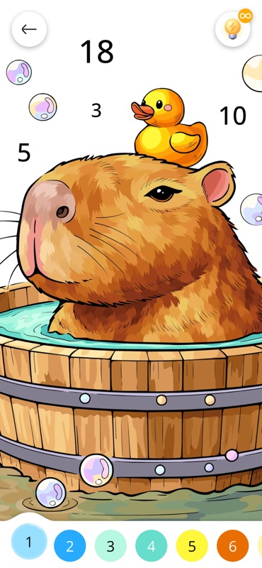 Pintar por Número jogos legais screenshot 2