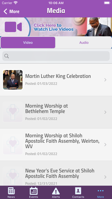 Greater Love Ministries WV Screenshot