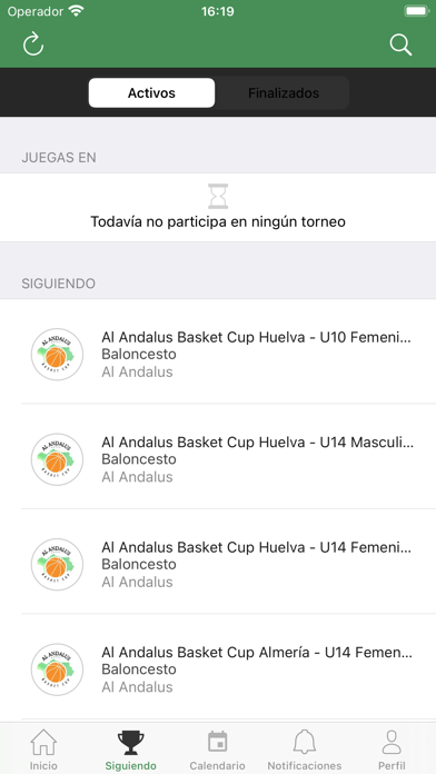 Al Andalus Basket cup Screenshot
