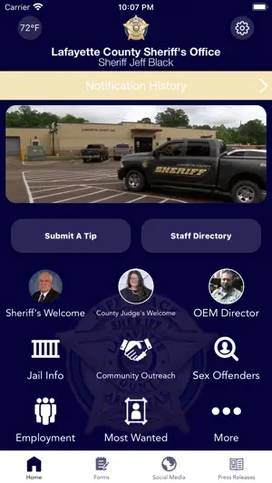 Lafayette County AR Sheriff screenshot 3