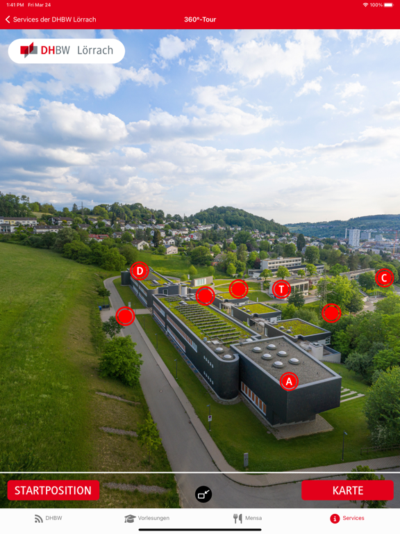 Screenshot #5 pour DHBW Lörrach Campus App