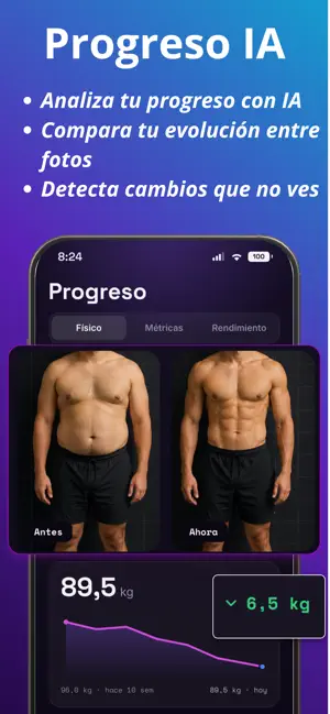 Arise: Rutinas y Nutrición IA screenshot 3