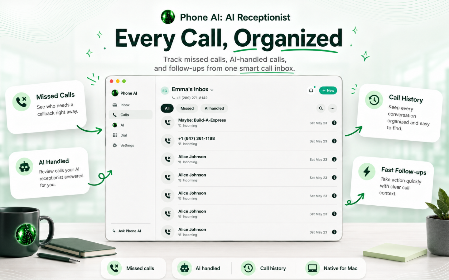 Phone AI: Your AI Receptionist