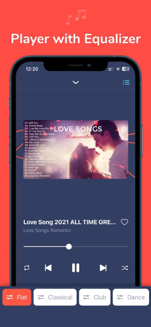 ‎iMusic Player & Equalizer Screenshot