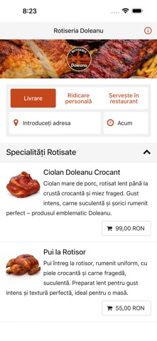 Rotiseria Doleanu screenshot
