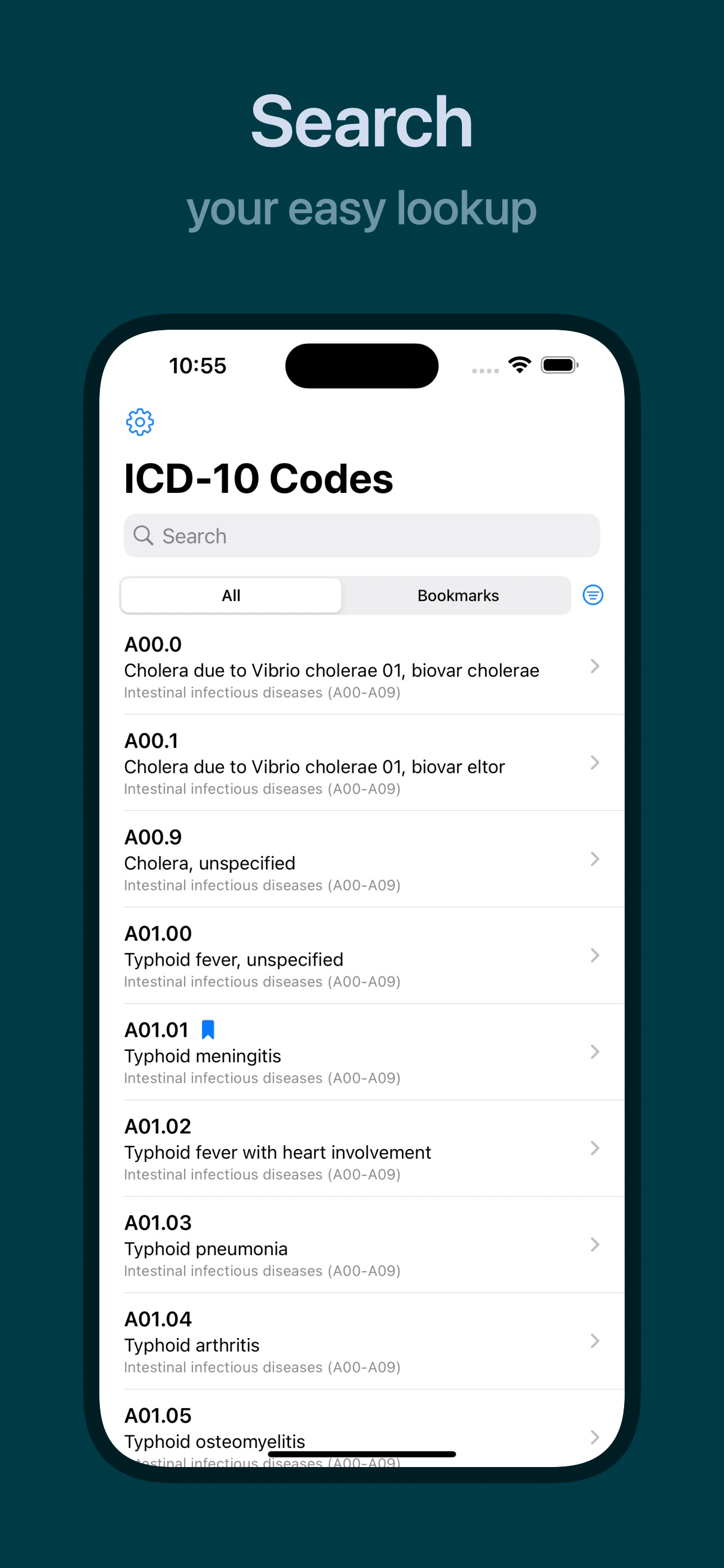 Medcode – ICD-10 Reference