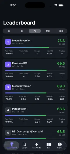 Funded Quant screenshot 1