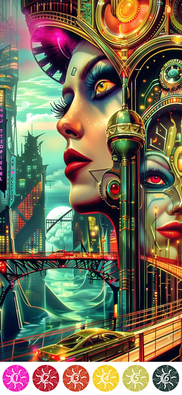 Surreal Color Paint By Number screenshot 6