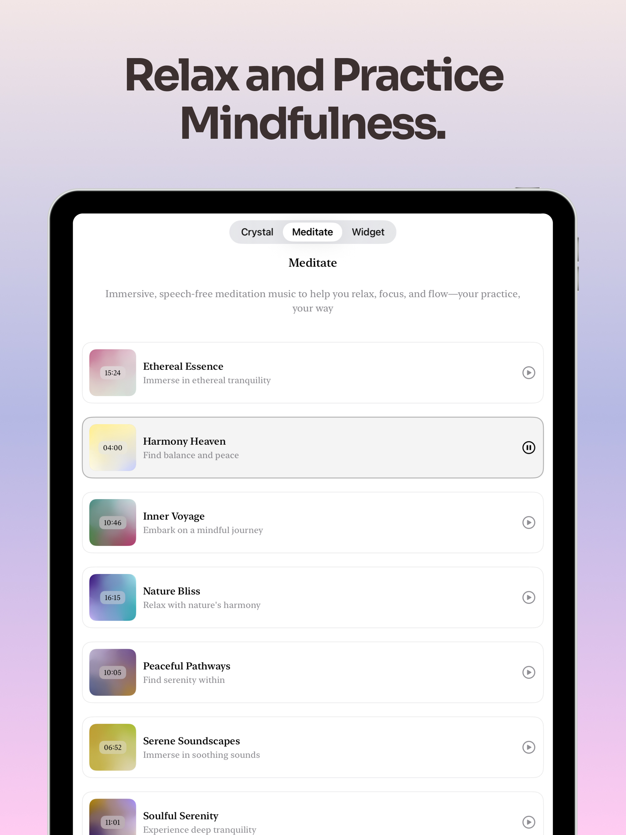 Crystal Manifest & Affirmation