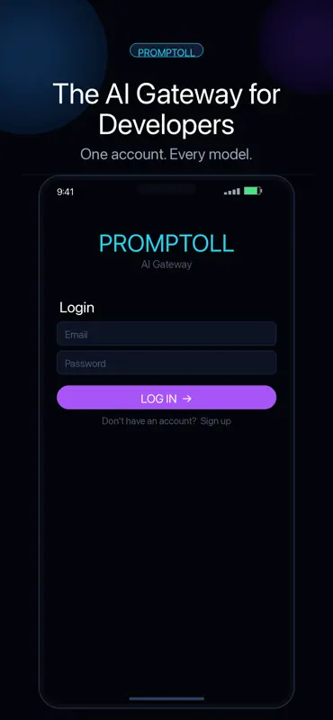 Promptoll: Multi AI Chat & API screenshot 1 of 5