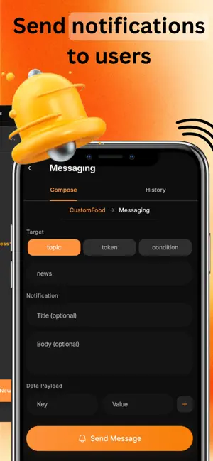 Firebase Manager : MobileFire iPhone screenshot 5