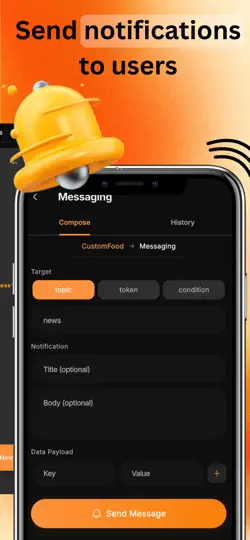 Captura de pantalla de Firebase Manager : MobileFire en iPhone 5
