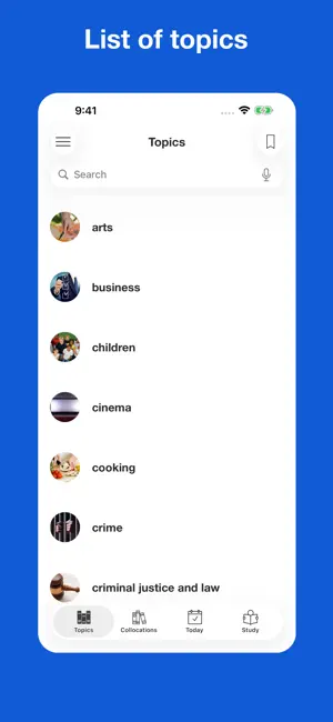 English Collocations By Topics screenshot 1