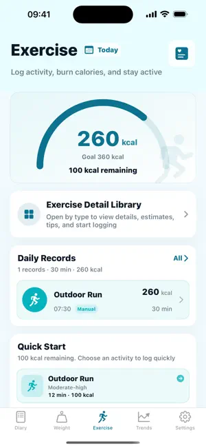 FitNote: Weight Loss Tracker screenshot 3