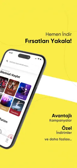 Biletinial iPhone Ekran Görüntüsü 3