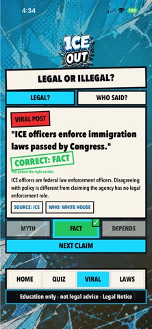 Ice Out: Know Before You Act Screenshot 6 of 9