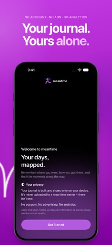 meantime: Your Days, Mapped skärmbild 7