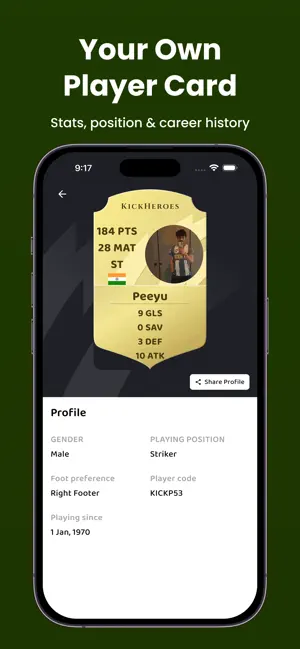 KickHeroes - Football Scoring screenshot 4