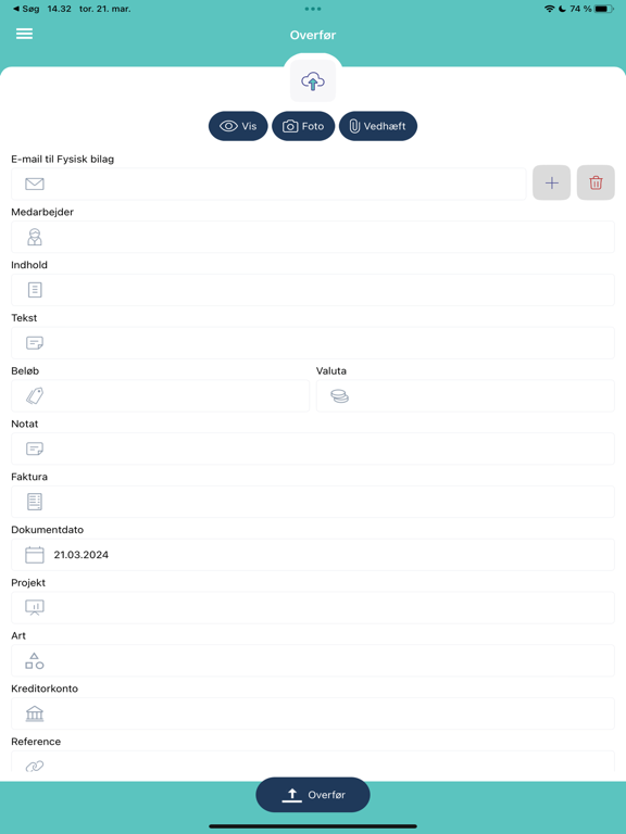 Screenshot #5 pour Uniconta Upload