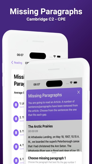 English C2 CPE Screenshot