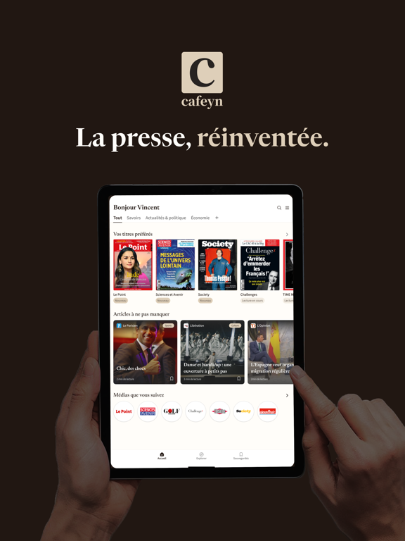 Screenshot #4 pour Cafeyn - Journaux & magazines