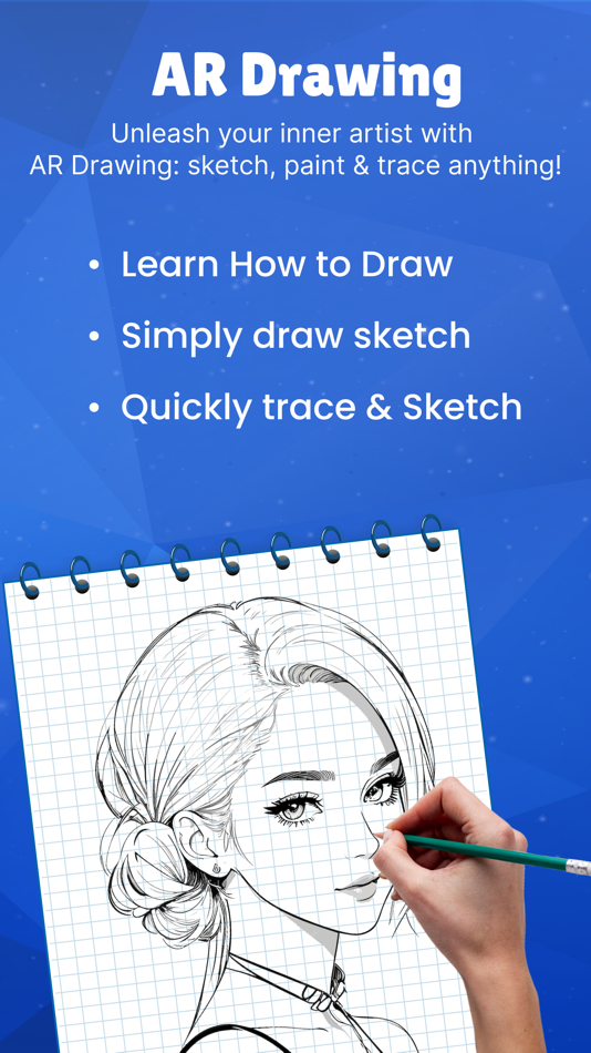 #1. AR Drawing: Sketch & Tracar (iOS) 由: MINA SONANI