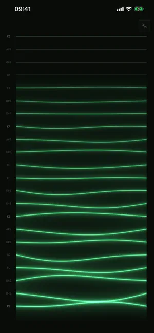 Rubberband: Microtonal Synth screenshot 1