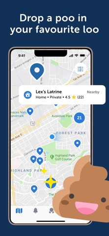 iPoop: Bathroom + Poop Tracker Screenshot 6 of 10