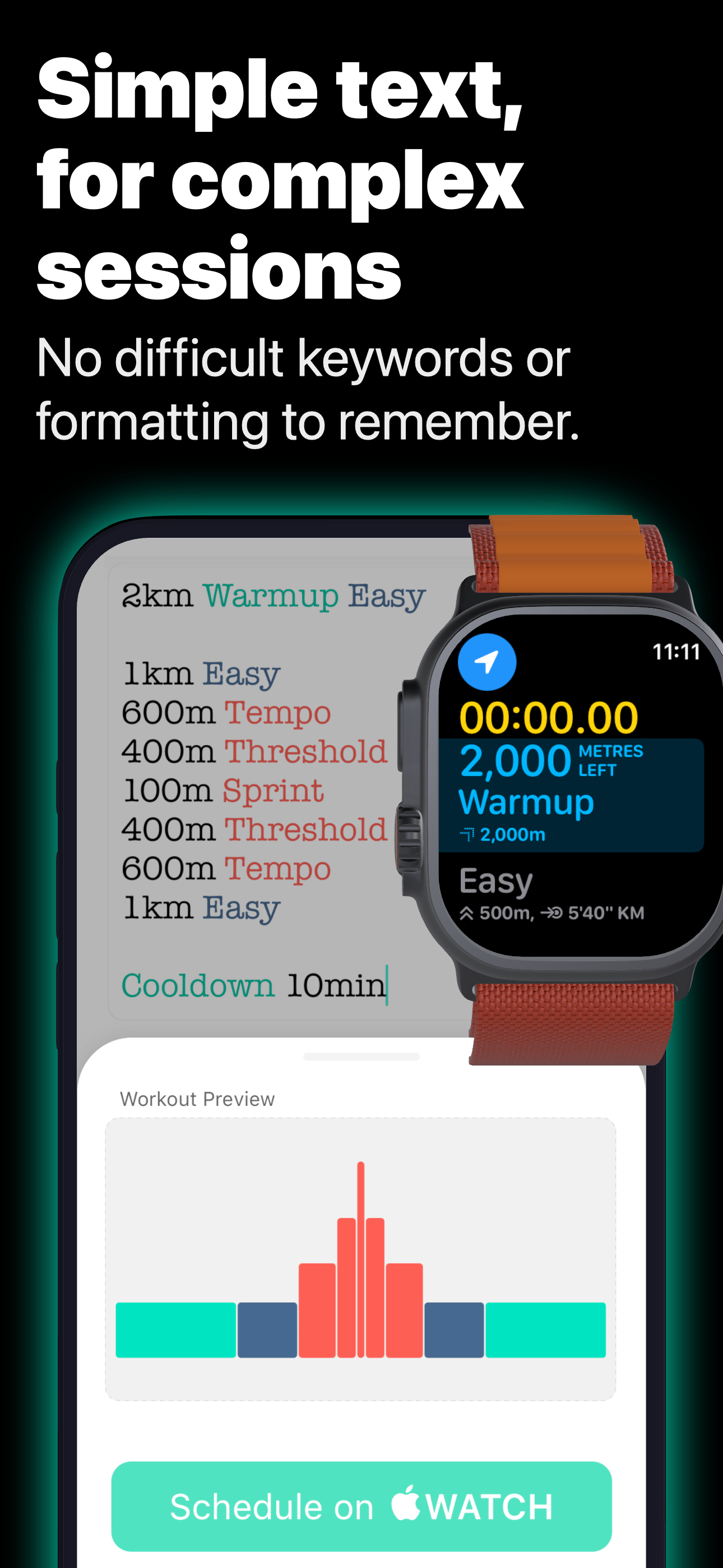 Workout Writer: Run & Ride screenshot 8