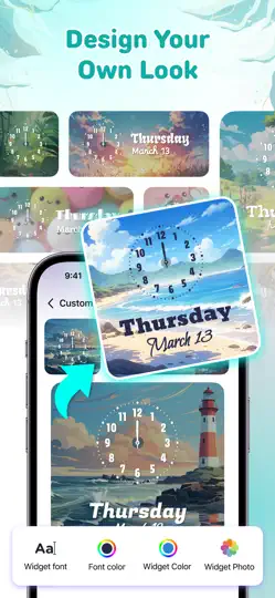 Capture d'écran de Color Widget - Theme & Icon sur iPhone 6