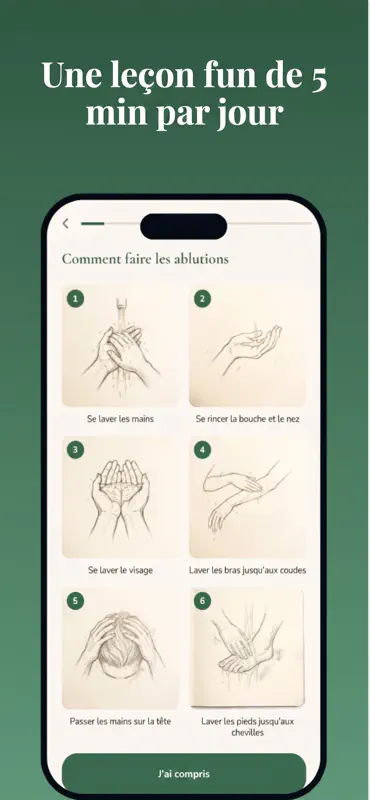DeenUp: Apprendre l'islam screenshot 2 of 6