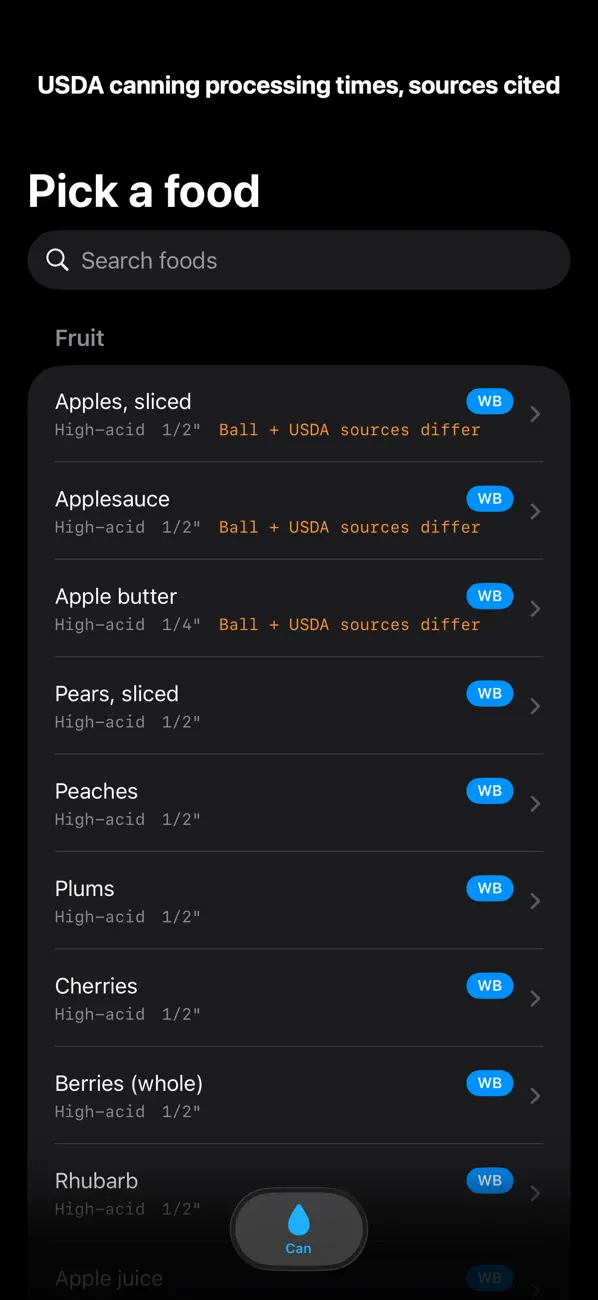 Screenshot #1 pour Seal: Home Canning Safety