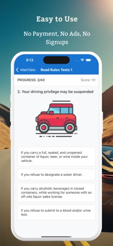 Montana Permit Practice iPhone screenshot