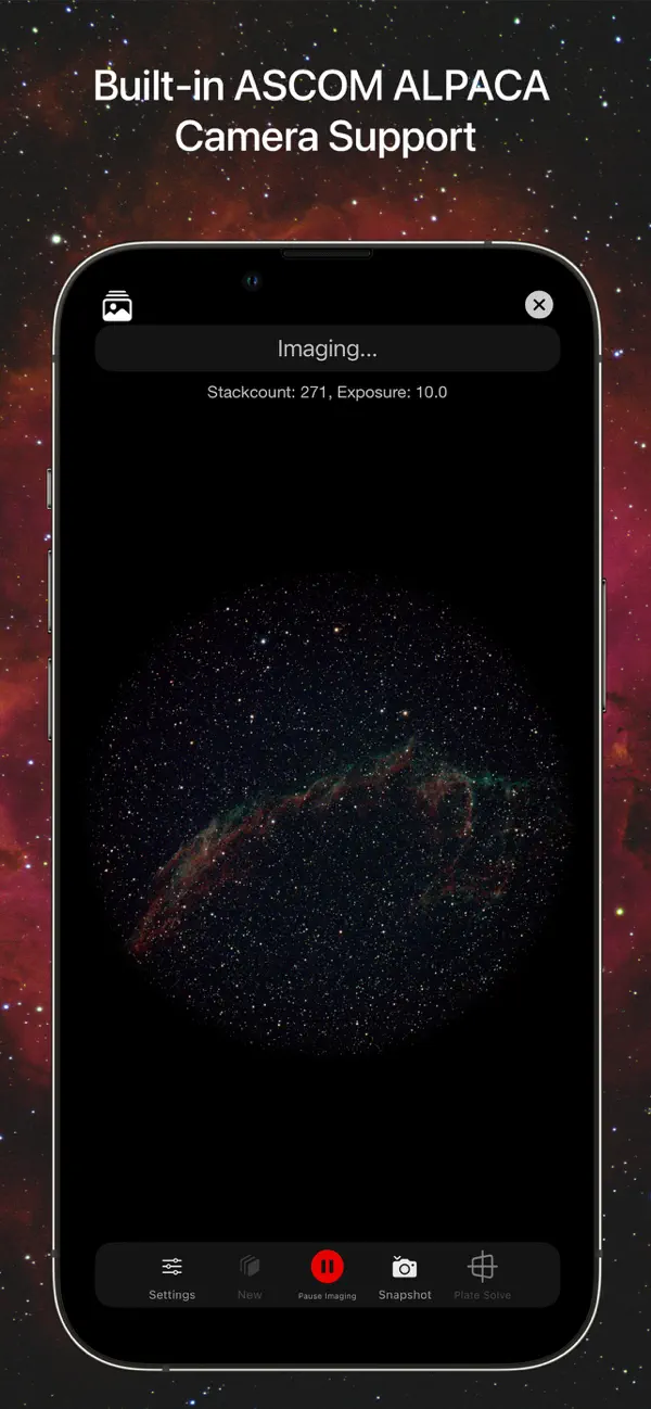 SkySafari 8 Pro iOS app screenshot showing feature 5