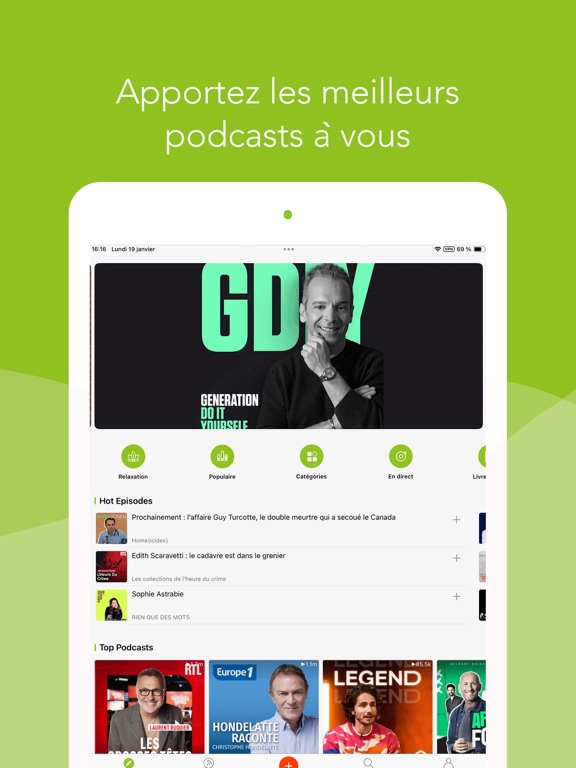 Screenshot #4 pour Podbean Podcast App & Player