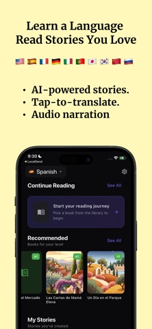 Polylingo: Language Reader screenshot