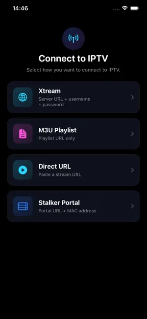 Pro IPTV Player screenshot 1